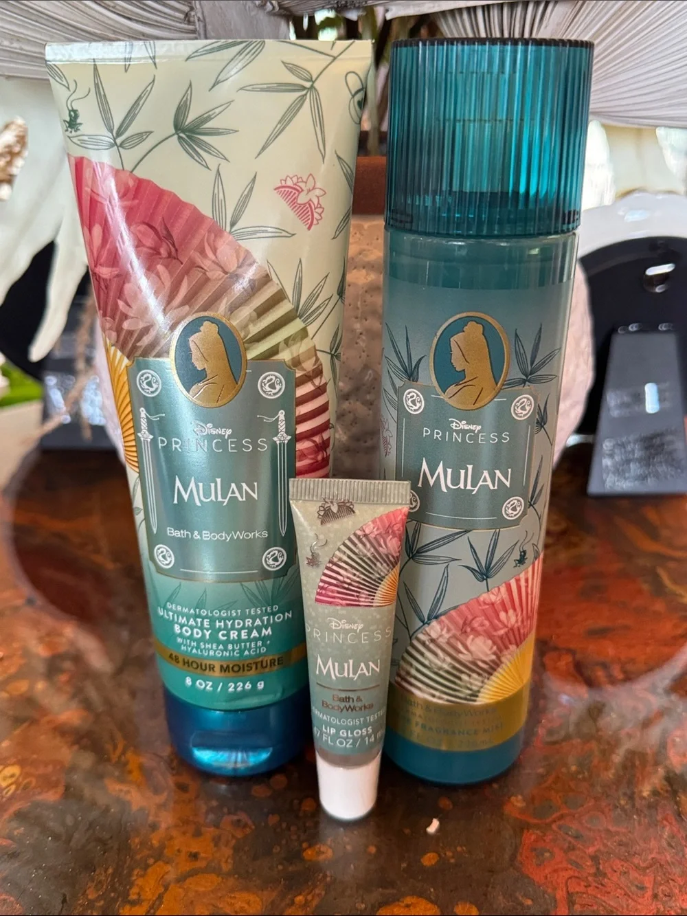 Disney Princess Mulan 3 Piece Bath & Body Set